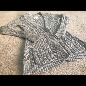 Hollister Grey Cardigan 🌫
